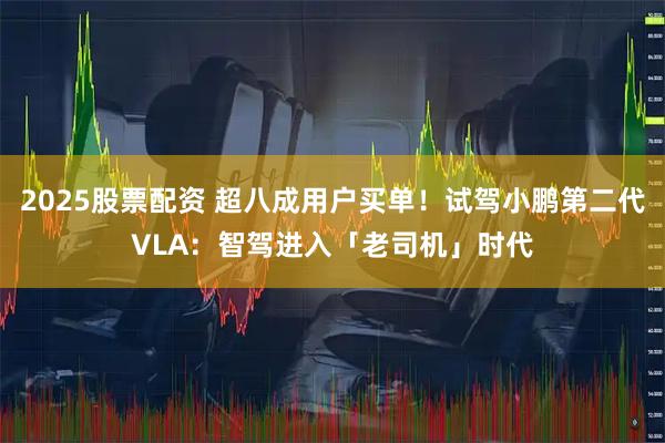 2025股票配资 超八成用户买单！试驾小鹏第二代VLA：智驾进入「老司机」时代
